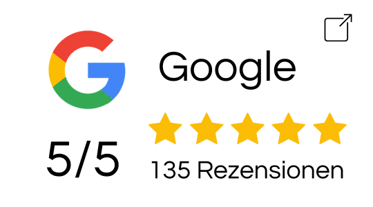 Google Rezensionen 135. Stueck Webdesign Dortmund